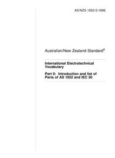 AS/NZS 1852.0:1996