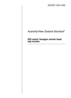 AS/NZS 1420:1996