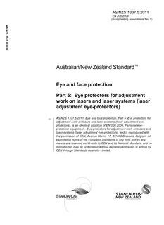 AS/NZS 1337.5:2011