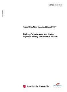AS/NZS 1249:2003