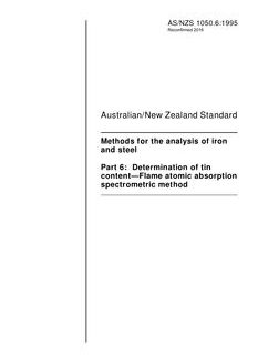 AS/NZS 1050.6:1995