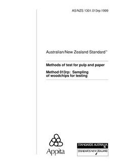 AS/NZS 1301.013RP:1999