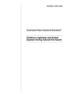 AS/NZS 1249:1999