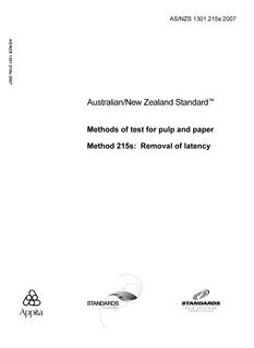 AS/NZS 1301.215S:2007