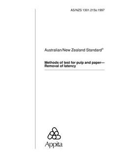 AS/NZS 1301.215S:1997