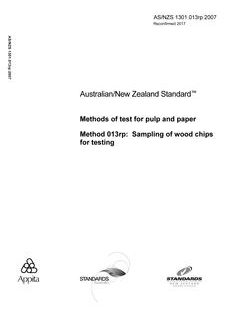 AS/NZS 1301.013RP:2007