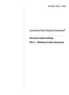 AS/NZS 1554.1:1995