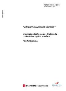 AS/NZS 15938.1:2003
