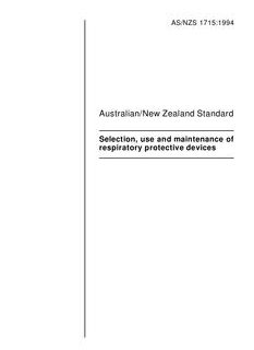 AS/NZS 1715:1994