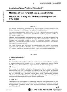 AS/NZS 1462.19(INT):2003