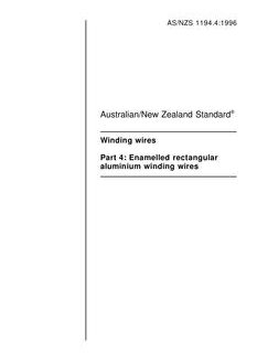 AS/NZS 1194.4:1996