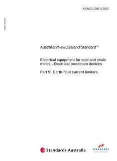 AS/NZS 2081.5:2002
