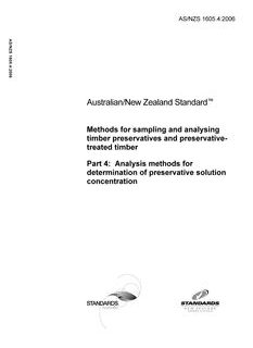 AS/NZS 1605.4:2006
