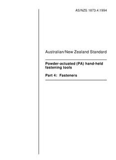 AS/NZS 1873.4:1994