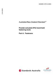 AS/NZS 1873.4:2003