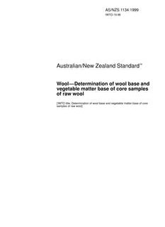 AS/NZS 1134:1999