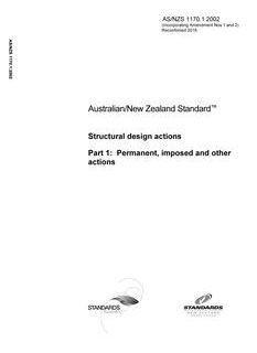 AS/NZS 1170.1:2002