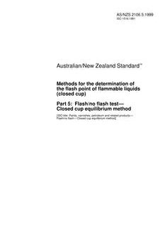 AS/NZS 2106.5:1999