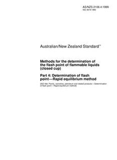 AS/NZS 2106.4:1999
