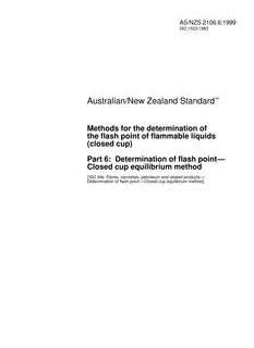 AS/NZS 2106.6:1999