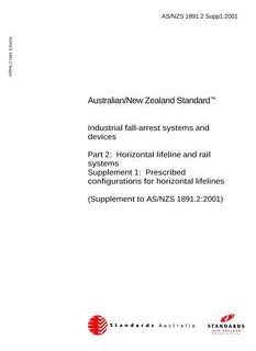 AS/NZS 1891.2 SUPP 1:2001