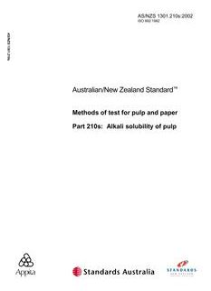AS/NZS 1301.210s:2002